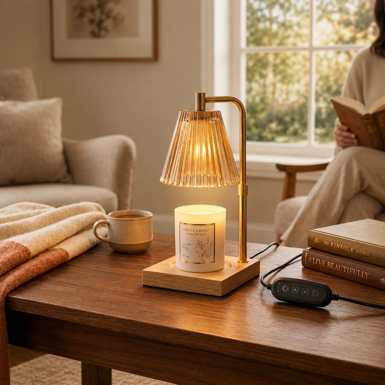The Candle Warmer Lamp by Lumelle — No Flame, Pure Ambiance